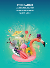 Couverture programme animations Juillet 2019