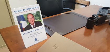 Condoléances Chirac